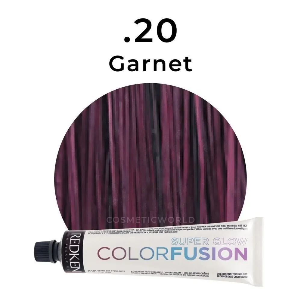 Redken Color Fusion Super Glow Advanced Performance Permanent / GARNET .20
